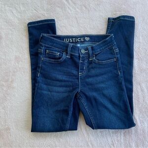 Justice Blue Skinny Jigging Classic Style